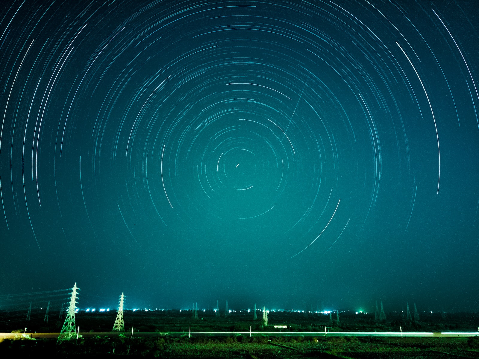 time-lapse photograph of stars